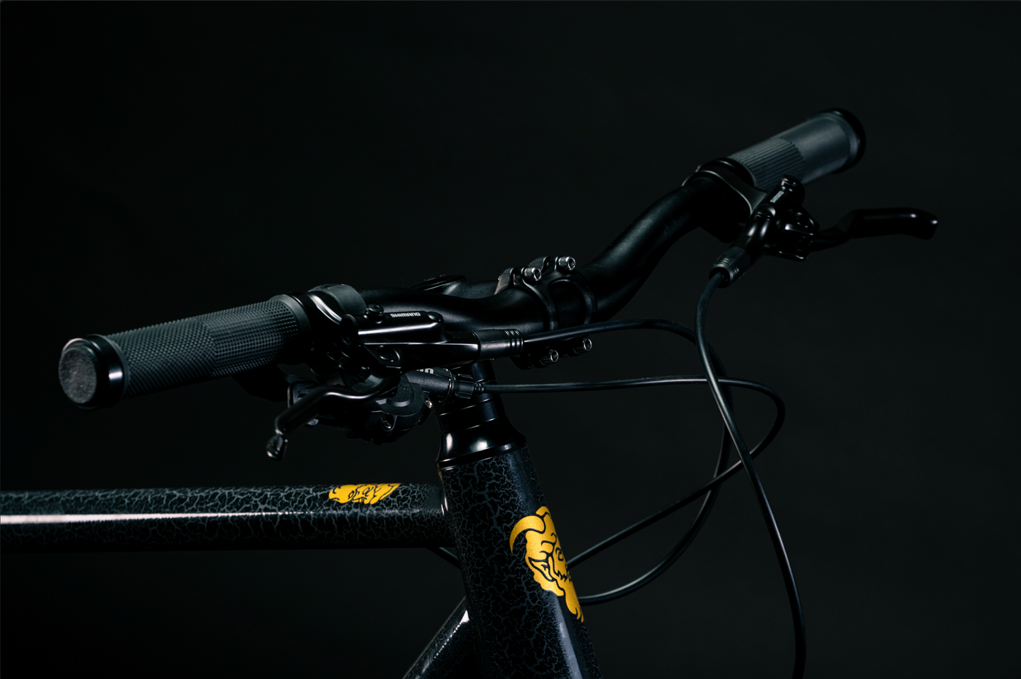 Sileno Negro Craquelado 4ta camada!